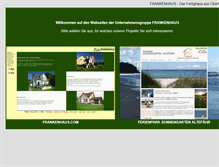 Tablet Screenshot of franken-haus.com